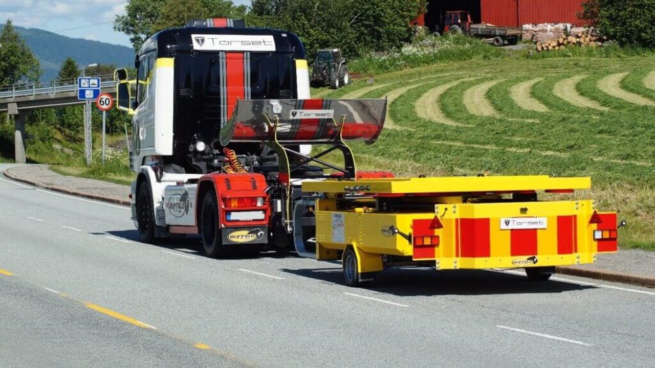 Trailer Truck-Mounted Attenuators