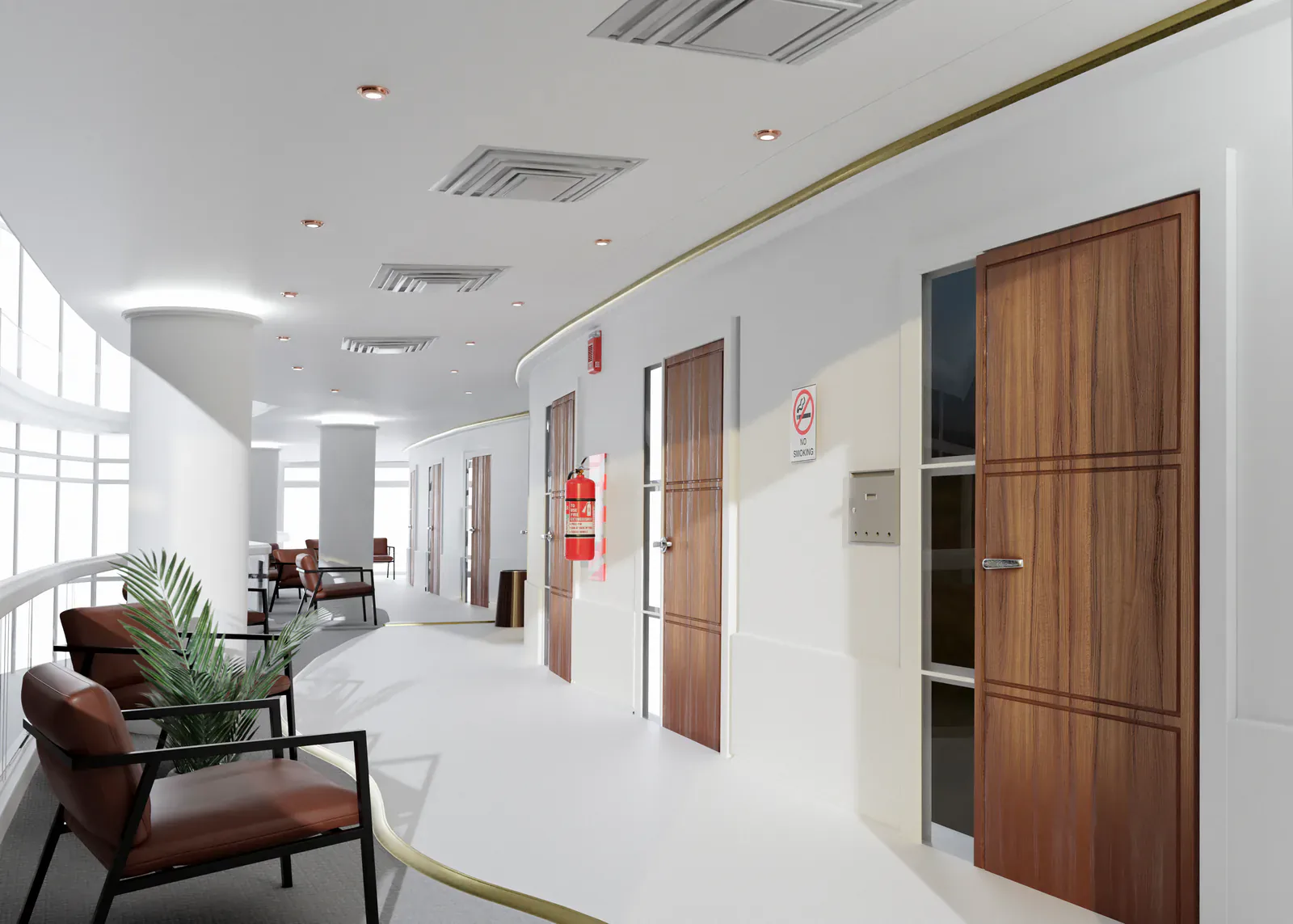 Interior of a modern ambulatory care centre